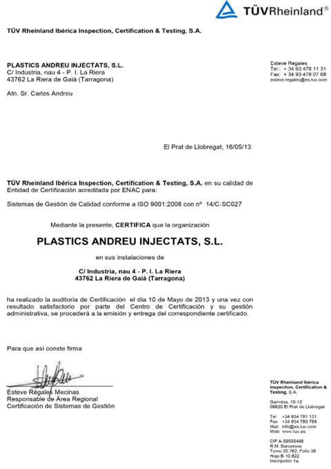 CERTIFICACIÓN